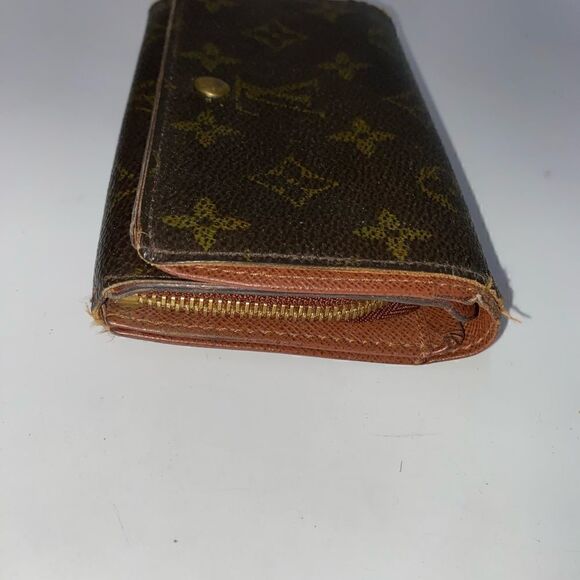 Authentic Louis Vuitton Monogram Porte Monnaie Tresor Wallet - Picture 3 of 11